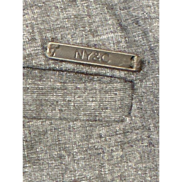 7th Avenue Suiting Collection SZ 8P Light Gray Work Trousers Tailored Straight L - Picture 5 of 10